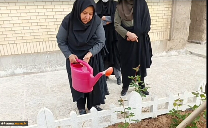 در هفته منابع طبیعی تعدادی از اساتید و  کارکنان دانشکده فنی دختران کرمان با کاشت چند اصله نهال در محوطه خوابگاه دانشکده، این هفته را گرامی داشتند. 5