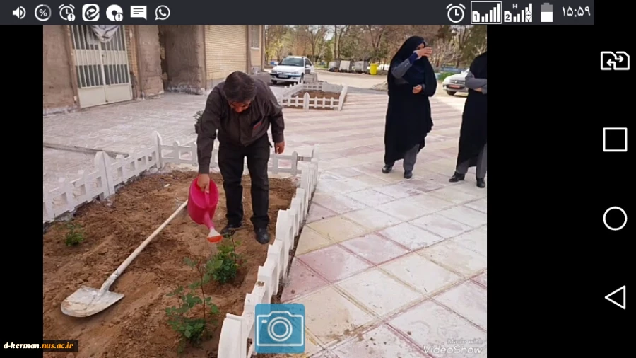 در هفته منابع طبیعی تعدادی از اساتید و  کارکنان دانشکده فنی دختران کرمان با کاشت چند اصله نهال در محوطه خوابگاه دانشکده، این هفته را گرامی داشتند. 6