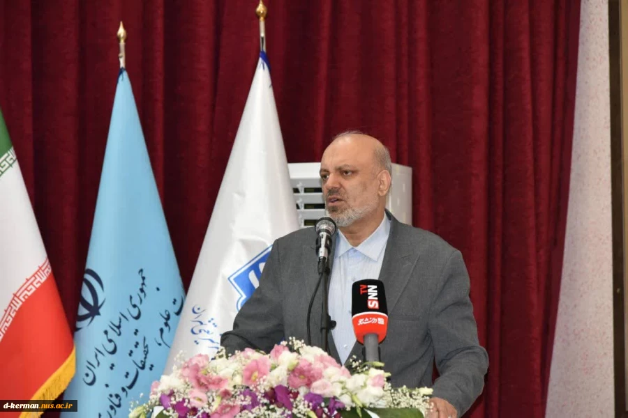 سخنرانی دکتر منادی، رئیس محترم کمیسیون آموزش و تحقیقات مجلس شورای اسلامی 2