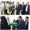 مراسم پرچم گردانی حرم مطهر امام رضا (ع) با حضور خادمین آستان قدس رضوی درآموزشکده ملی مهارت دختران کرمان برگزار شد. 2
