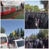 حضور کارکنان آموزشکده ملی مهارت دختران کرمان در مراسم تشییع پیکر مطهر شهدای سپاه کرمان
 2