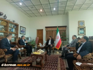 دیدار دکتر زمانی، ریاست دانشگاه ملی مهارت و هیئت همراه با دکتر حمید ملانوری شمسی استاندار همدان